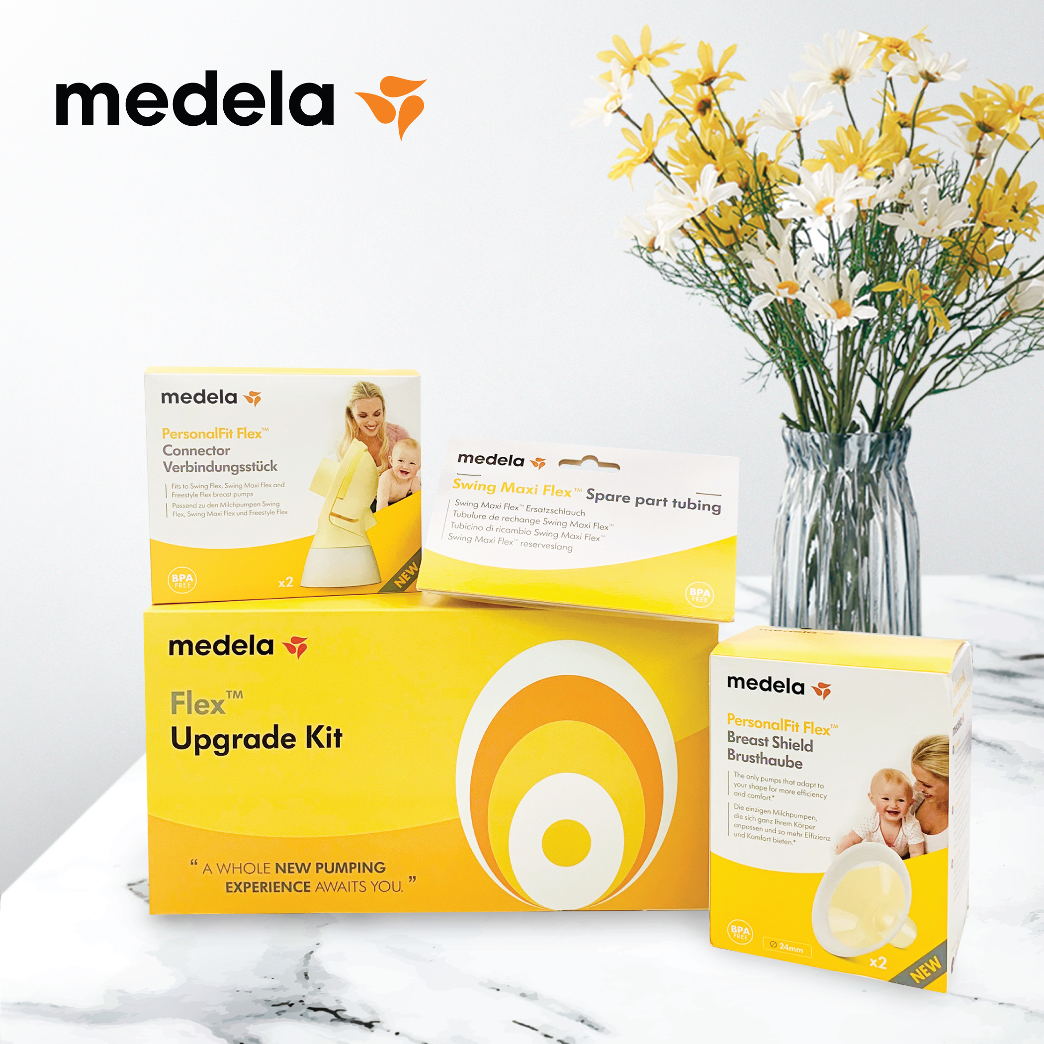 Flex™ Upgrade Kit for Medela Swing Maxi Double Electric Breast Pump